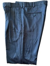 Roundtree  Yorke Mens Black Pants Ultimate Stretch Travel 40x36 Mens 82