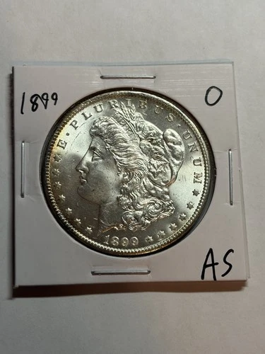 1899-O $1 Morgan Silver Dollar BU Nice Luster