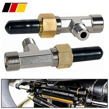 Hydraulic Steering Cylinder Bleeder Tee Kit f...