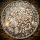 1878-S Morgan Dollar $1 Uncirculated BU TONED