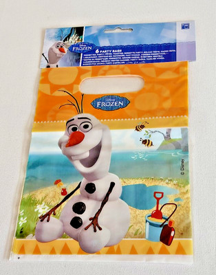 Disney FROZEN OLAF 6 PARTYTÜTEN GEBURTSTAGE LECKEREIEN SÜSSIGKEITEN GESCHENKE SPIELZEUG