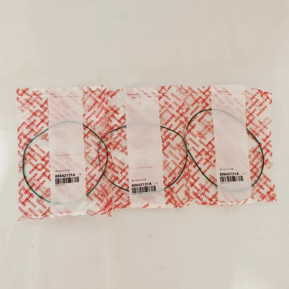 Juego de juntas DUCATI OEM (3 PIEZAS) Panigale Super Bike 79120531B ¡INCLUYE DERECHOS DE ADUANA! Foto 3 de 3