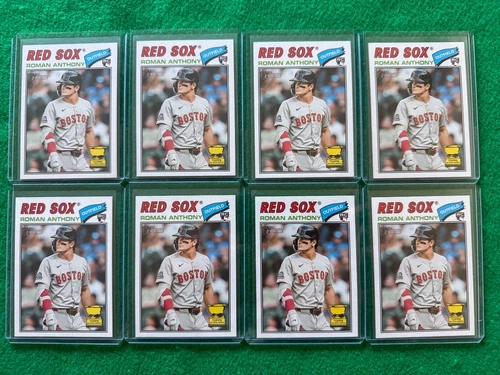2026 Topps Heritage Roman Anthony Rookie Lot of 8 Cards  #86 RC