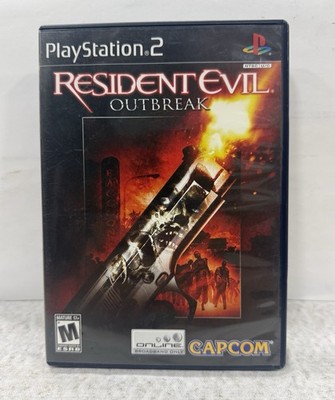 Resident Evil: Outbreak Sony PlayStation 2 PS2 CIB Complete Tested Manual Clean