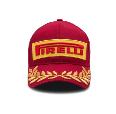  Formula One Pirelli Embroidery Men's Outdoor Baseball Cap Adjustable Red