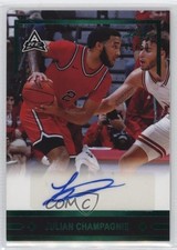 2021-22 Leaf Memories Green Spectrum 46/50 Julian Champagnie #GLR-JC1 Auto 0r2f