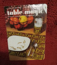 Vtg Clark's/ONT Book 298 "Table Magic" Crochet Table Settings Spool Cotton 1953