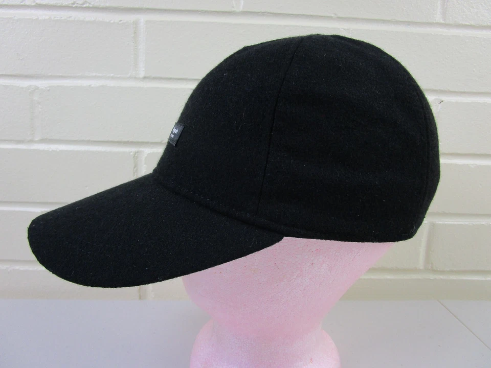 Регулируемая женская бейсбольная кепка KATE SPADE NY из шерстяной смеси ЧЕРНАЯ шляпа коробка с логотипом - Изображение 3 из 4