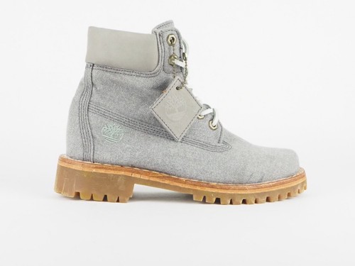 Da Donna Timberland 6 Inch Canvas A1GRV grigio tessuto lacci | eBay