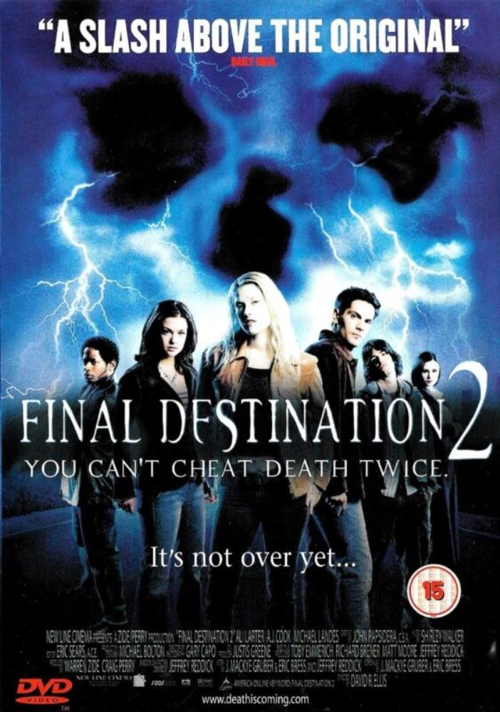 Final Destination 2 DVD (2003) FREE SHIPPING