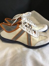 Men's Hush Puppies oxford sneaker lace up leather detail shoe New Size 9