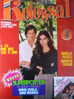 Zeitschrift für Fotoromanzi - KOLOSSAL Nr. 127 1984 Ornella Pacelli R. Fabiani [G316]