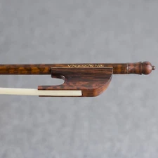 ***HURRY! - $60 OFF!*** Warm Tone Well Balanced SNAKEWOOD BAROQUE VIOLA BOW 