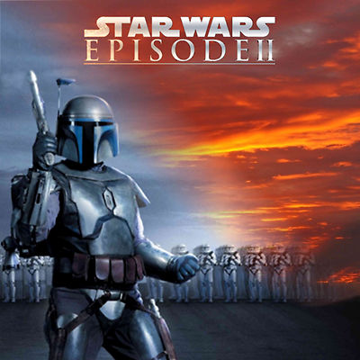 Kühlschrank Magnet Folie Motiv Star Wars Episode 2 Pic1