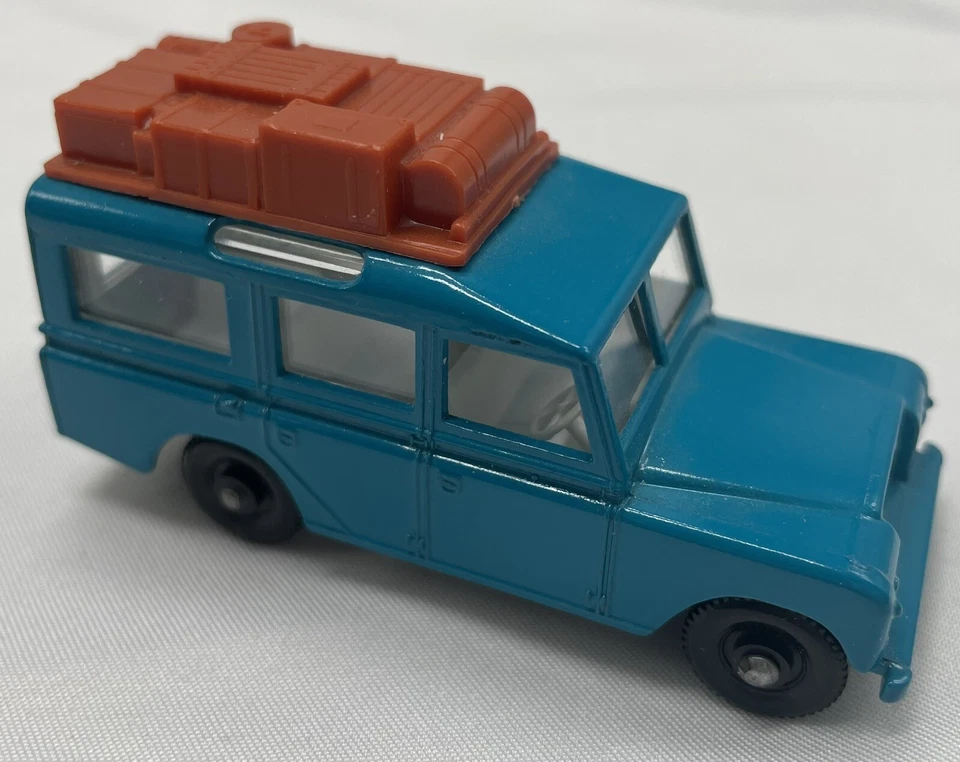 Matchbox Lesney 12-C Safari Land Rover + Luggage Type E Box - Image 4 of 4