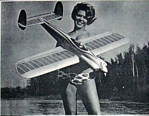 MARS TWIN-RUDDER UC STUNT PLAN + Bob Palmer articolo da costruzione modellino aereo - Foto 4 di 6