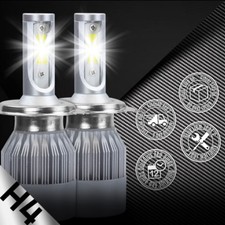 Cree Cob H4 Hb2 9003 488w 48800lm Led Headlight Kit Hilo Power Bulbs Hid 6000k
