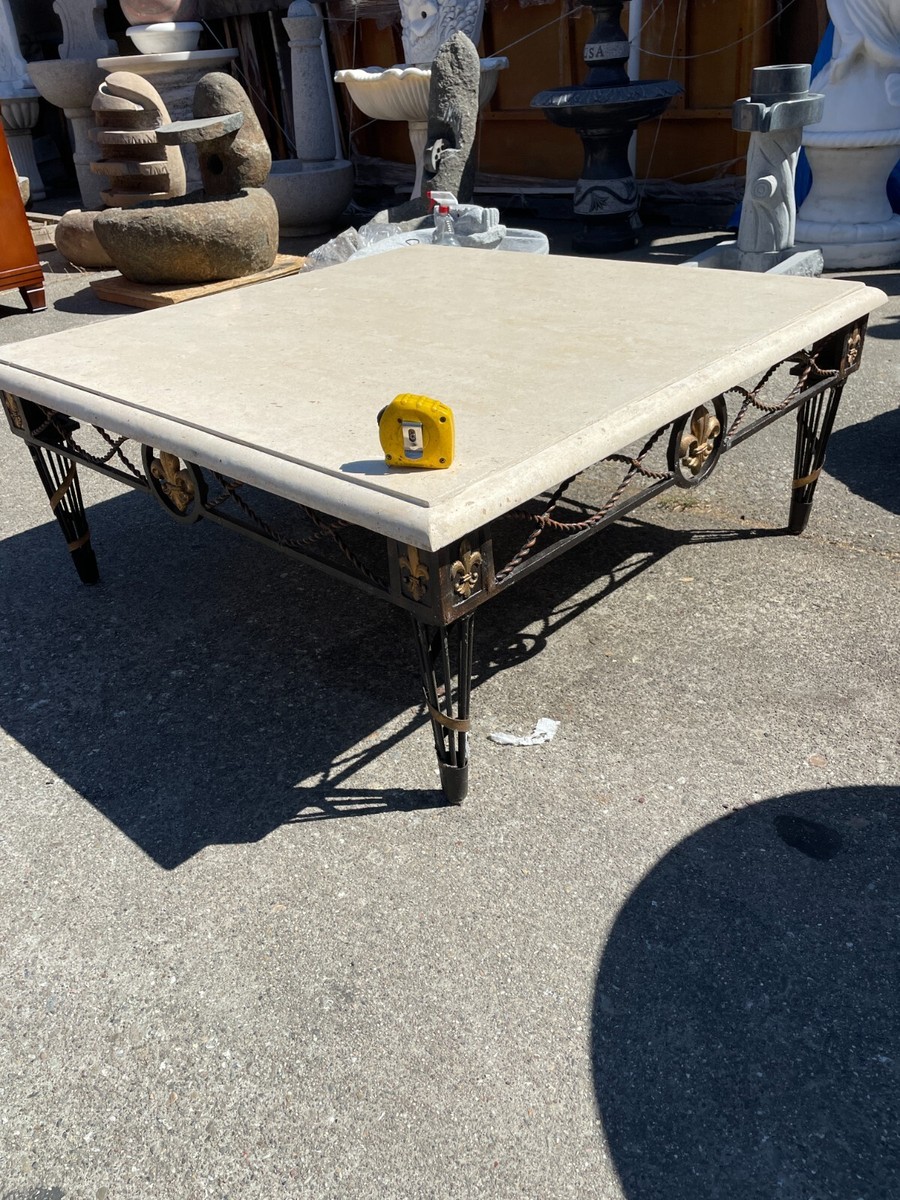FLYMEe】DE IRON COFFEE TABLE Amazon.com: 2 Tier Coffee Table