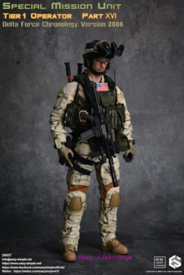 Easy Simple 1/6 26057 CAG Delta Force Chronology 2006 Soldier