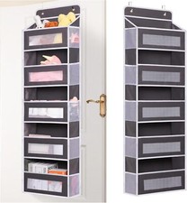 Over The Door Organizer Storage, 5 Shelf Heavy Duty Hanging Storage Organizer