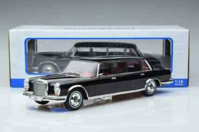 MERCEDES BENZ S-KLASSE 600 LWB PULLMAN (W100) 1969 in 1/18 von MCG MCG18187