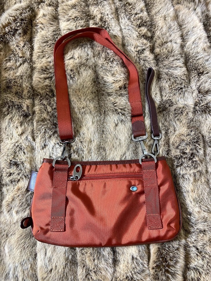 Mosey Life Mosey Travel Crossbody/wristlet bag  Orange. View 4
