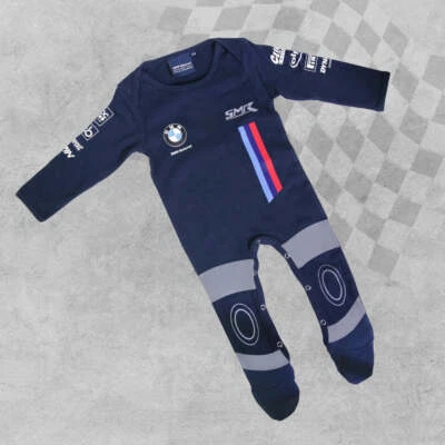 OFFICIAL MERCHANDISE Official SMR BMW Motorrad WSBK Baby Bodysuit - 20BMW-BG