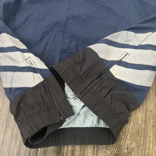 Rare Adidas Originals Anorak Jacket Nova Blue Half Zip Nylon Medium - Picture 9 of 9