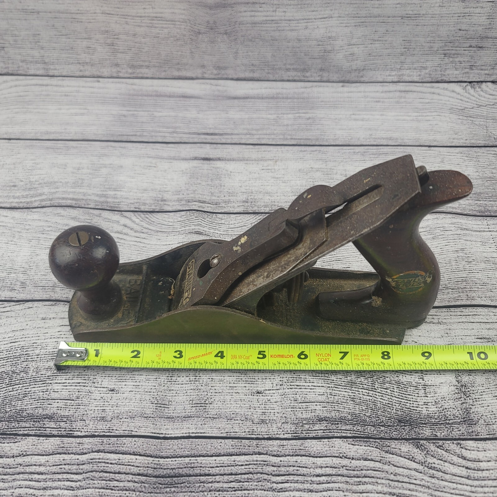 Vintage Stanley Bailey No. 3 Wood Hand Plane Made in USA eBay