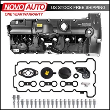Set Engine Valve Cover w/ Gasket Bolts For 2007-2010 BMW E90 328i E83 X3 E70 X5