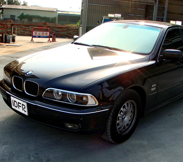 IDFR BMW E39 9603 520 523 525 528 530 535 Chrome frame bezel for head