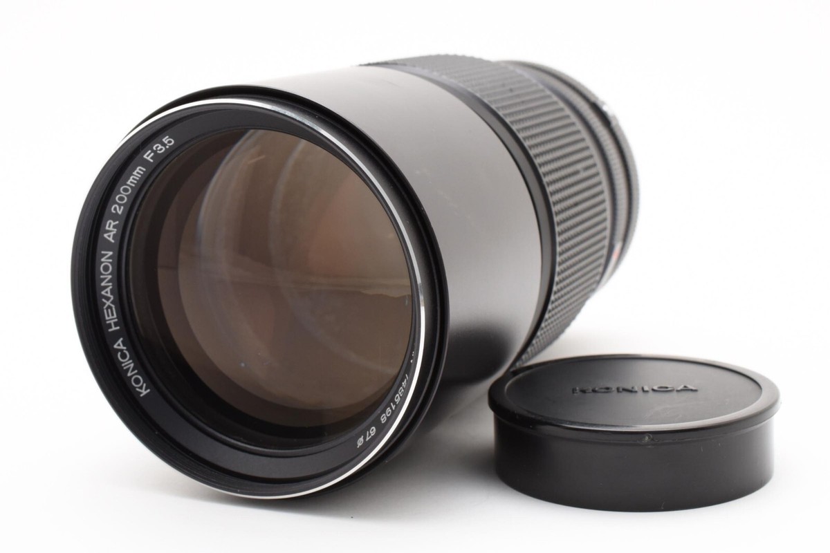 希少konica konishiroku hexanon 200mm f3.5 Near Mint!!!!