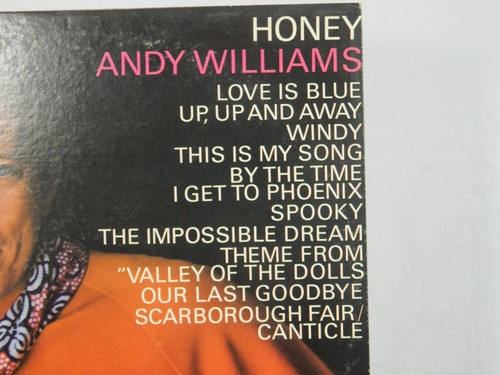 ANDY WILLIAAMS ORIGINAL HONEY & HAPPY HEART BY COLUMBIA LP ALBUMS COMPLETE! - Imagen 3 de 9