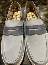 Cole Haan Nantucket Loafer II Chambray Blue Canvas Size 10M