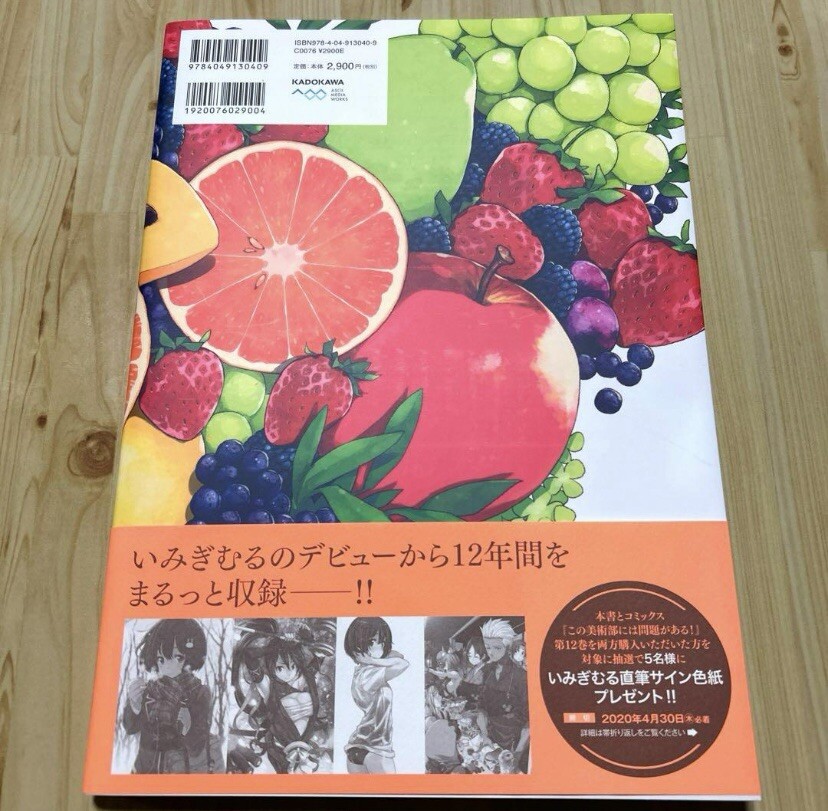 Imigimuru Art Works fluits First Art Book 2020 Kadokawa