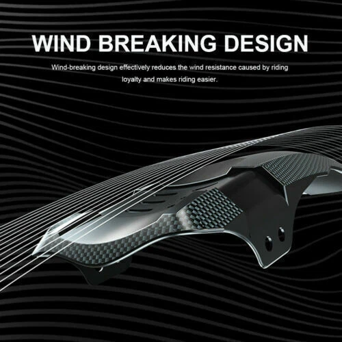 Front Rear Bicycle Mud guard MTB Fender Mountain Bike Wheel Fenders Mudguard US - Image 3 of 4