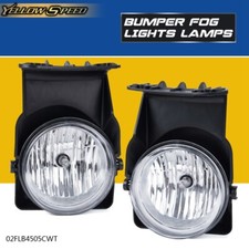 Fog Lights Lamps Left Right Fit For 2003-2006 Gmc Sierra 1500 2500 3500 Pickup