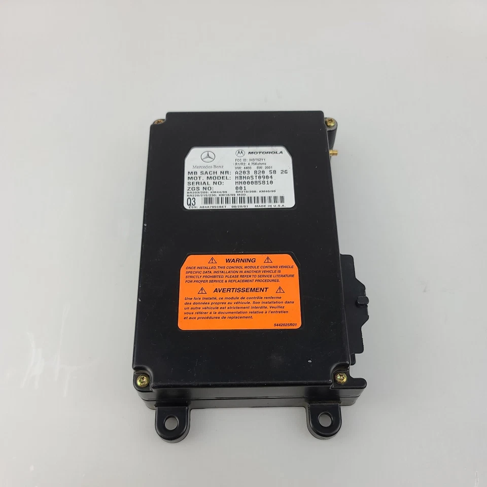 Módulo de control telefónico de comunicaciones 2001-2003 para Mercedes C320 A2038205826 Foto 2 de 4