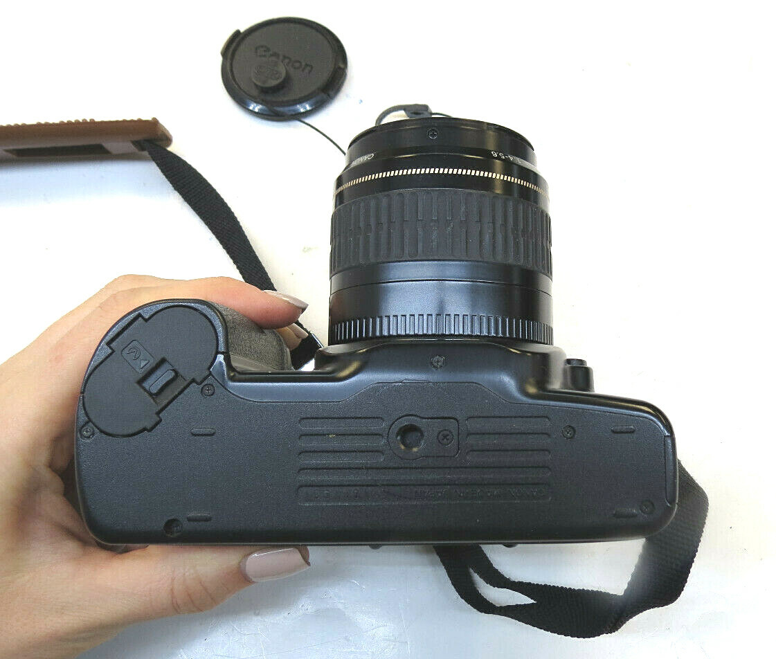 Canon EOS Rebel Black Camera / Canon Zoom EF 3580mm 145.6/ Canon Flash eBay