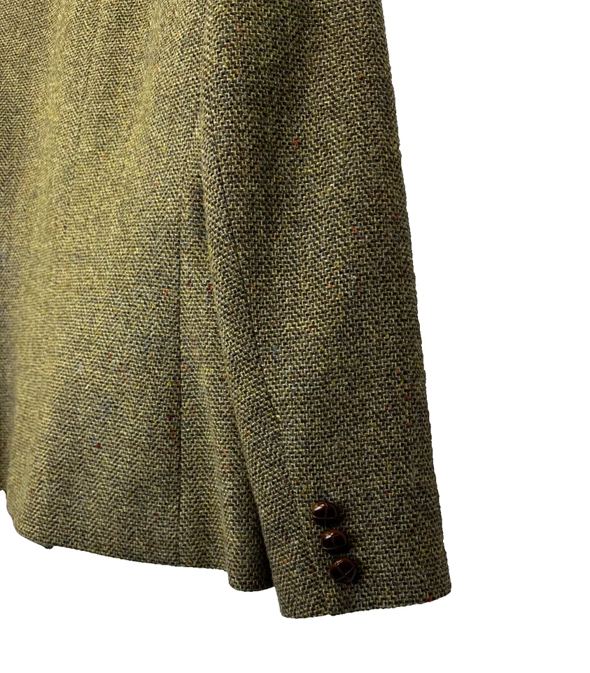 Vintage David Brooks Tweed Blazer Women's Sz 8 100%Wool - Image 4 of 4