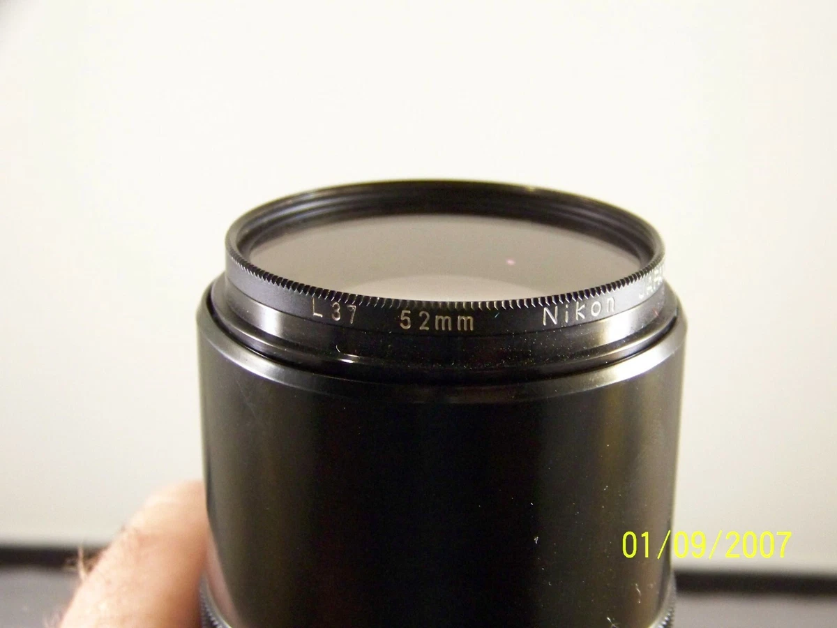 Nikon Nikkor 200mm f 4.0 non AI. Beautiful!