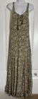 Lauren Ralph Lauren Green Leaf Print Maxi Tank Dress Bohemian Women’s Medium