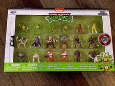 Nickelodeon Classic Teenage Mutant Ninja Turtles Nano Metalfigs NIB TMNT Figures