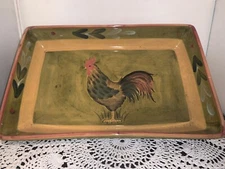 Chanticleer Rooster Baking Pan 15” X 9.5” Centrum