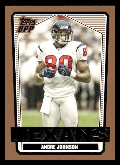 2007 Topps Draft Picks & Prospects #18 Andre Johnson  Texans