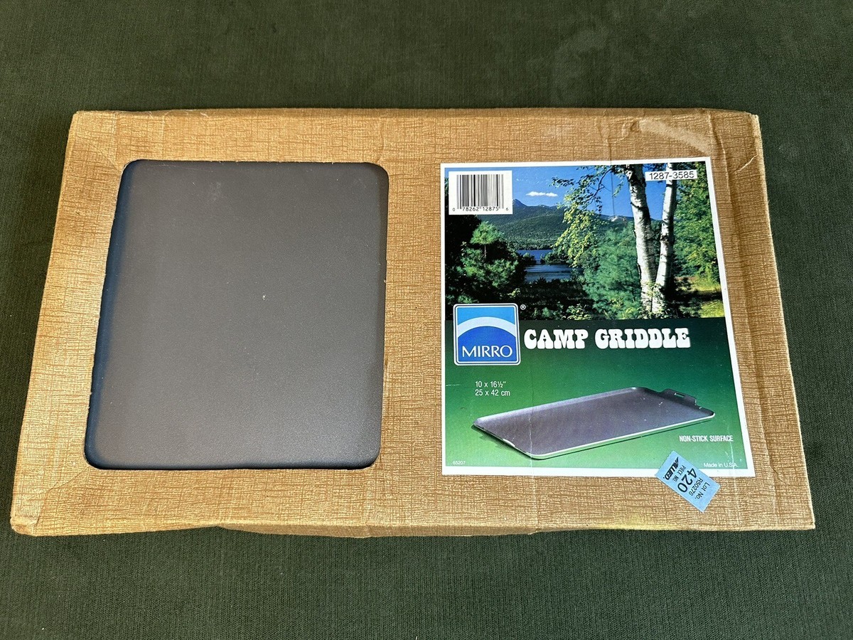 Vintage Mirro Aluminum Camp Griddle 16 1/2