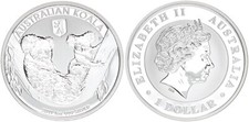 Australia 1 Dollar 2011 Koala 1 Ounce Silver Privy Mark BU 125962 44.50 per troy oz
