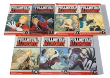 Full Metal Alchemist Manga Lot Volume 1, 2, 6, 9, 10, 16 & 18 Lot of 7 - PB