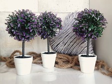 Deko Buchsbaum im Topf künstlich 24 cm hoch unbenutzt neuwertig