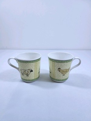 Vintage Corelle Coordinates Stoneware Cup Set Of 2 Windsor Farm